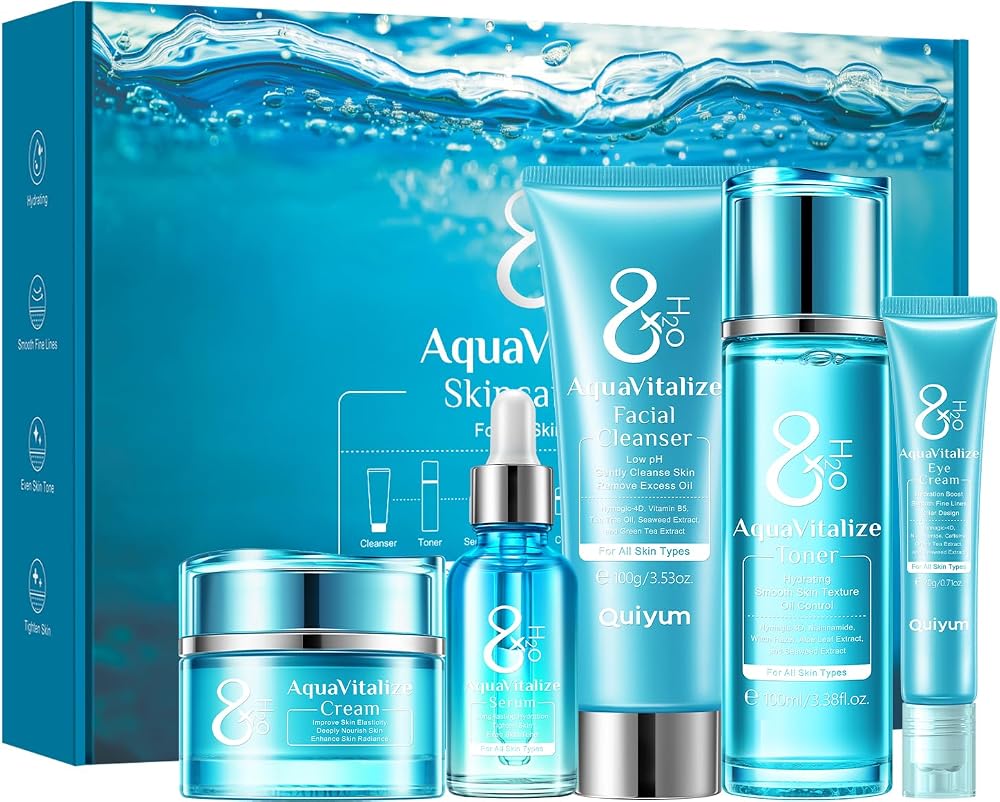 Set de cuidado facial quiyum 8x opiniones: ¿Es el mejor kit antiedad de 2026?